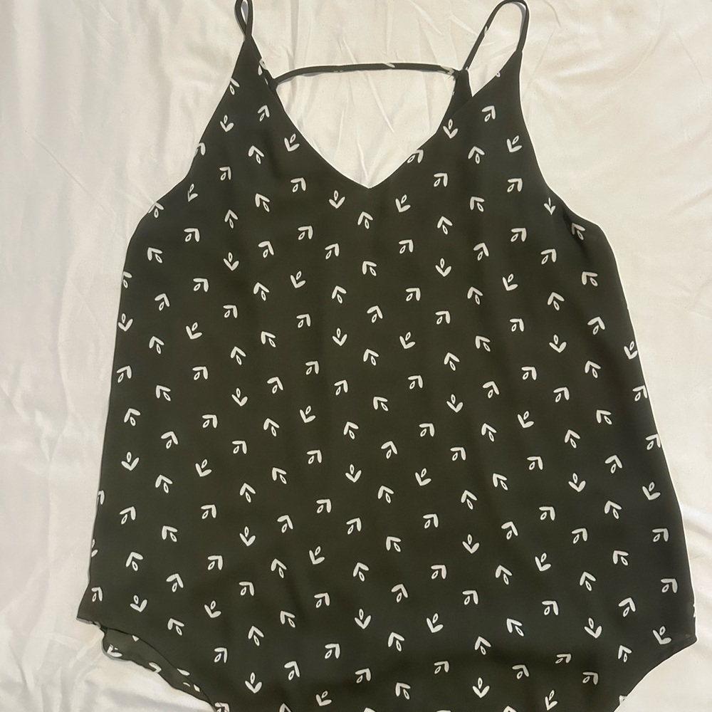 Stylish green and White Women's Top